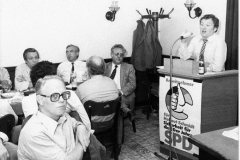 BW 1980 Versammlung Arbeits- und Sozialminister Friedel Farthmann